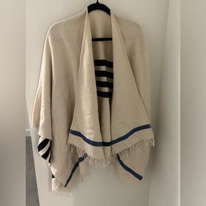 Rag and Bone wool poncho